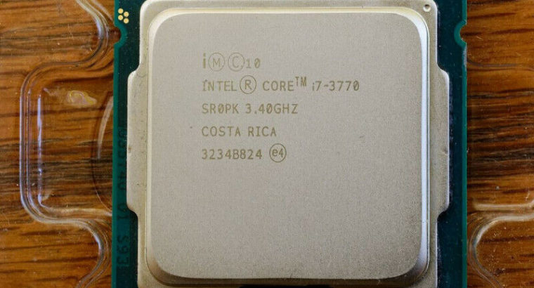 Intel Xeon, i7, i5 and i3 CPUs