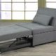 Fabric Sofa Bed – All in One – Grey Grey