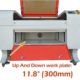 100W 900* 600mm Co2 USB Laser Engraver Cutter Machine with stand 130067 Item number: 130067