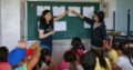 Teaching English to students in Mongolia