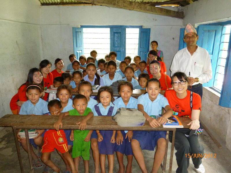 Teaching English in schools in Nepal