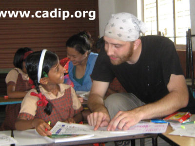 Teaching and developing the education programs in India