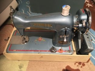 Beautiful Vintage Blue Kenmore Portable Sewing Machine