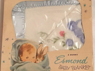 Vintage 60’s ESMOND Baby Blanket