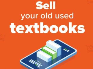 Sell your old textbooks! We pay for shipping!