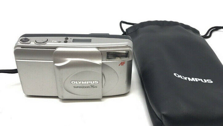Olympus Superzoom 76G – AF Lens Zoom 38-76mm 35mm Camera With Po