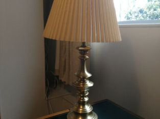 Brass Table lamp – $10