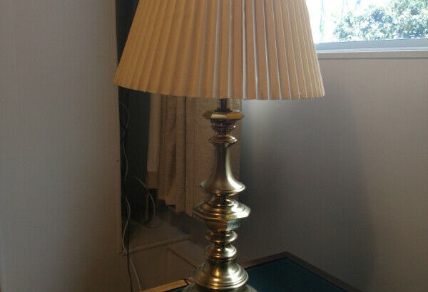 Brass Table lamp – $10