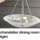 Dining room / kitchen nook light fixture and chandelier