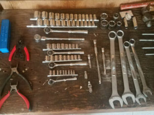Tools, sockets, wrenches, etc.
