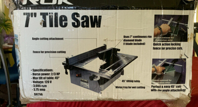 Tile Saw (for tiling)