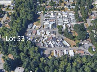 Vacant owned mobile site in Brookswood Estates, Langley