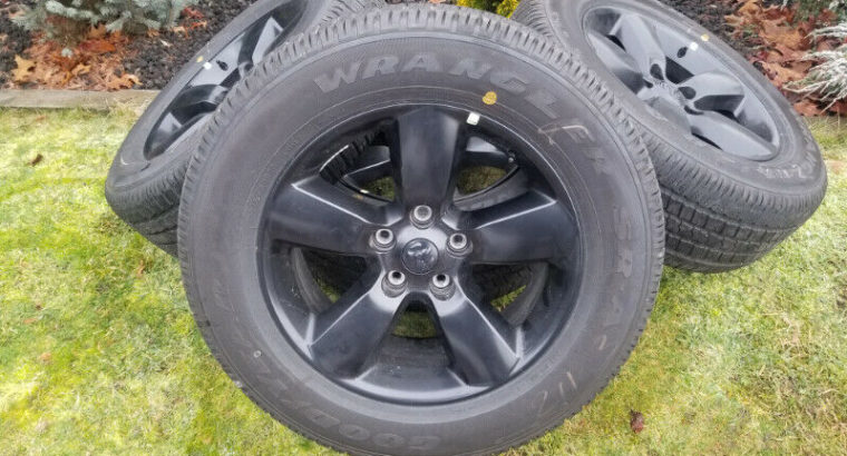 DEAL! 2019 DODGE RAM CLASSIC 1500 20″ OEM WHEELS & GY TIRES