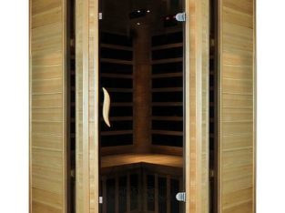 Blackstone Far infrared corner two person saunas on sale $2299, was $2999