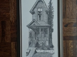Larry Southwell ‘1171 Keefer Street’ Drawing