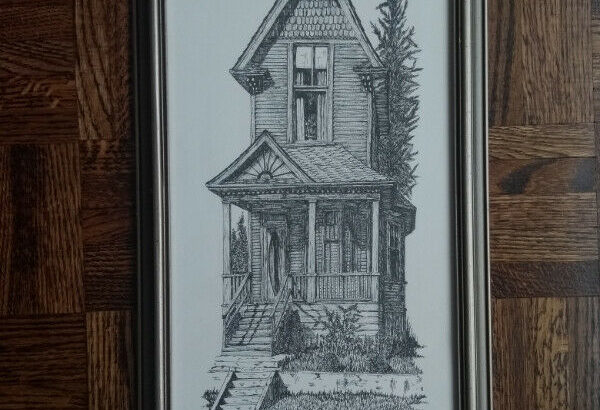 Larry Southwell ‘1171 Keefer Street’ Drawing