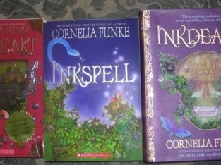 Set of books Inkheart Trilogy by Cornelia Funke (unread copies)