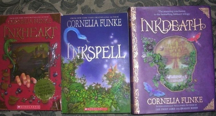 Set of books Inkheart Trilogy by Cornelia Funke (unread copies)