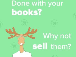 Done with your books? Why not sell them?