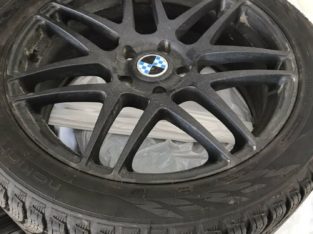 Almost new 4 rims and winter tires