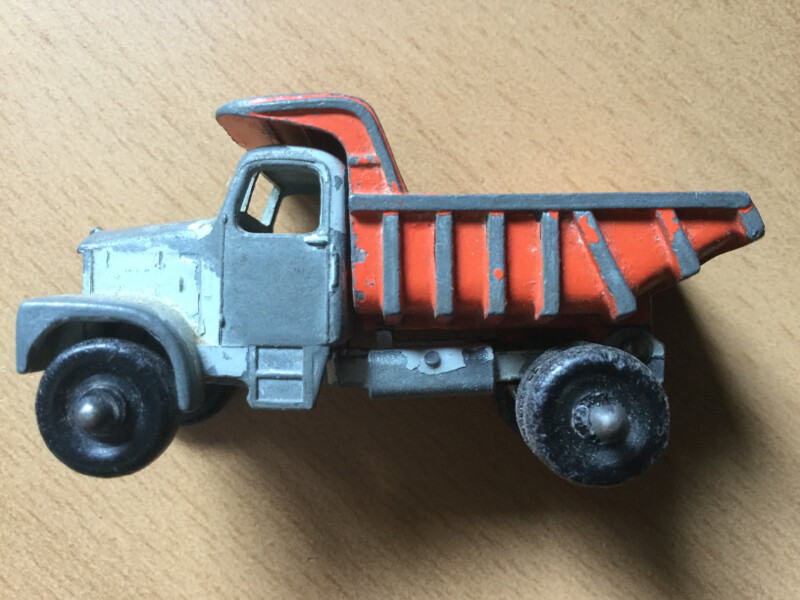 Vintage Diecast Snow Plow Truck