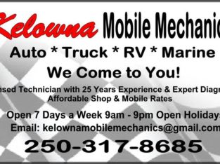 Kelowna Mobile Mechanics