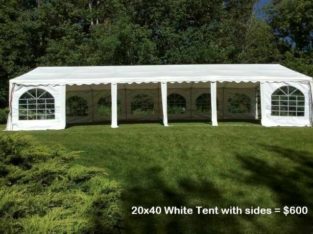 Wedding Tent Rentals, Tables, Chairs, Lighting, Dance Floor