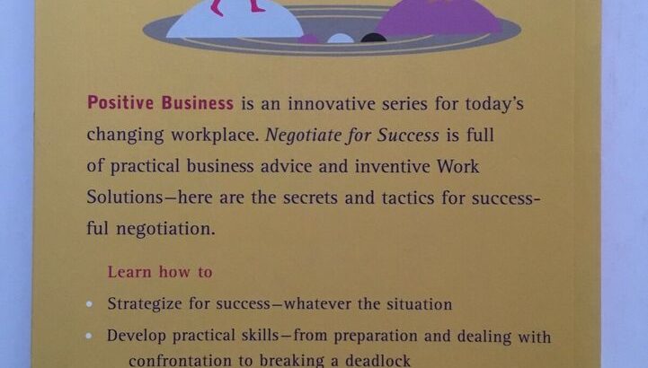 Negotiate for success book