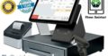 Double Screen Cash Register POS No Monthly Fee Free Software For Retail Or Restaurant