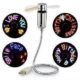 Promo! USB GADGETS FLEXIBLE DIY PROGRAMMABLE LED COLOR COOLING FAN,VARIOUS MESSAGE DISPLAY