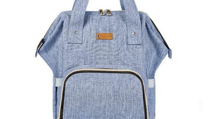 Diaper Bag Backpack for Boys and Girls Maternity Nappy Bag for Mom and Dad (Light Blue) – free shipping