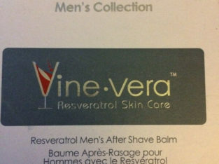 Vine Vera Resveratrol Men’s After Shave Balm, 50 Milliliters
