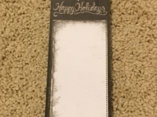 BN Happy holidays magnetic notepad