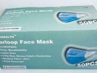 Promo! Medihealth™ Earloop Face Mask (50 pieces/box), CE Certified,