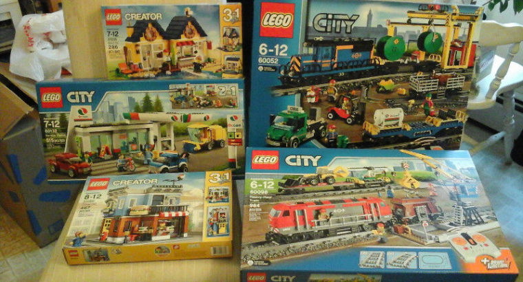 Lego City and Creator (new sealed) Bricktober items