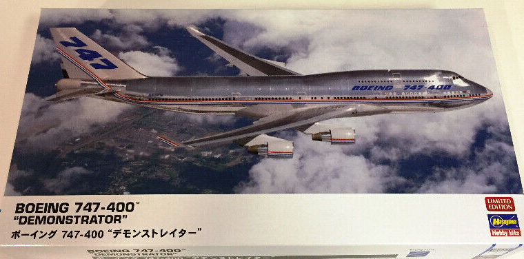 Hasegawa 1/200 Boeing 747-400 Demonstrator