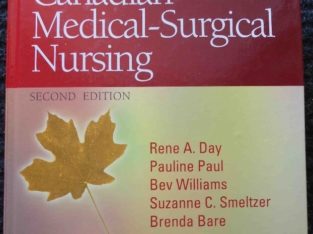Textbook of Canadain Medical-Ssurgical Nursing