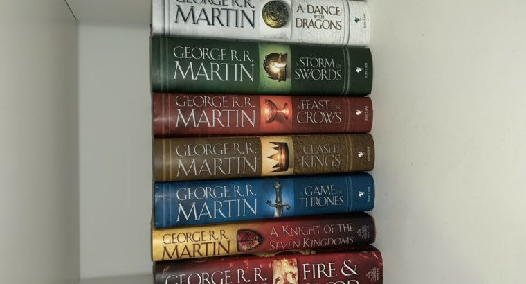 George RR Martin’s Game of Thrones Books Complete Set