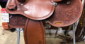 New 16″ Country Legend Combo Flower Trail Saddle
