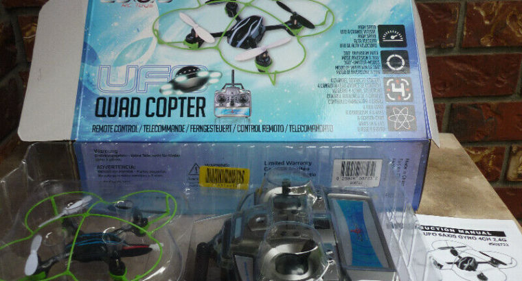Cobra RC 2.4ghz Mini Ufo Quad Copter PLUS 3 OTHER RC COPTERS