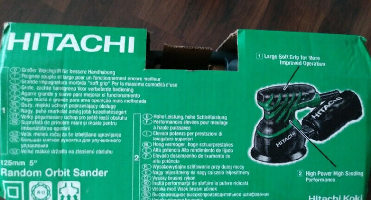 New Hitachi 5″ Random Orbit Sander