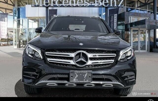 2017 Mercedes Benz GLC 4MATIC SUV – Certified – $299 B/W