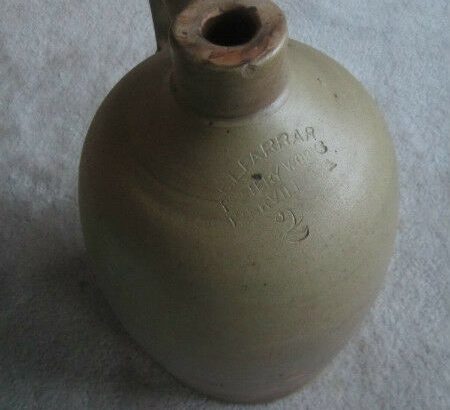 E.L. Farrar, Iberville, Quebec Stoneware Jug