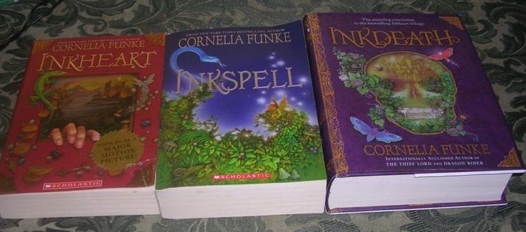 Set of books Inkheart Trilogy by Cornelia Funke (unread copies)