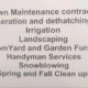 Landscaping and Lawncare