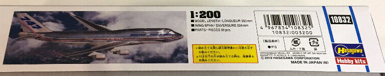 Hasegawa 1/200 Boeing 747-400 Demonstrator