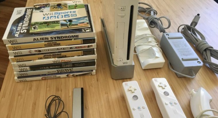 Nintendo Wii + games and accessories