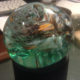 Vintage Glass Multi Color Paperweight