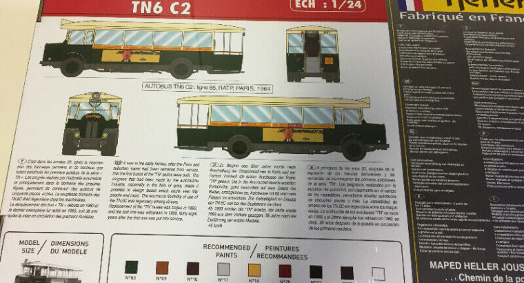 Heller 1/24 Autobus Parisien TN6 C2