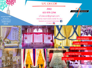 Wedding and Event Decoration Service 2020-2021 Welcoming Booking